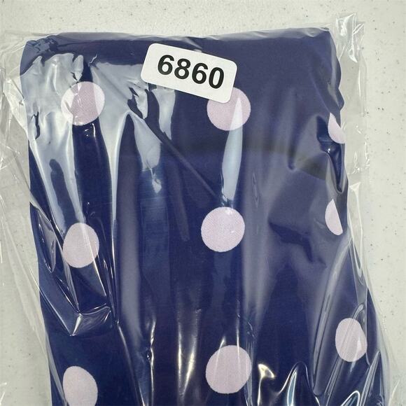 Lauren Ralph Lauren‎ Petites Blue Polka Dot Sheath Dress Size 12 Preppy Classy - Picture 11 of 11